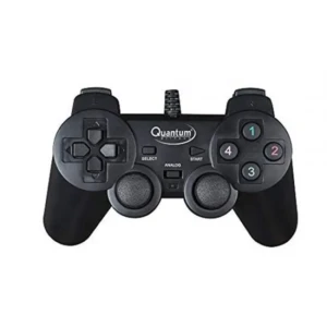 Remote Controller Quantum USB Gamepad with Dual Vibration (Black)
