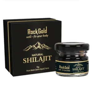 Rock Gold Natural Shilajit (Semi-Liquid) 15gm paste