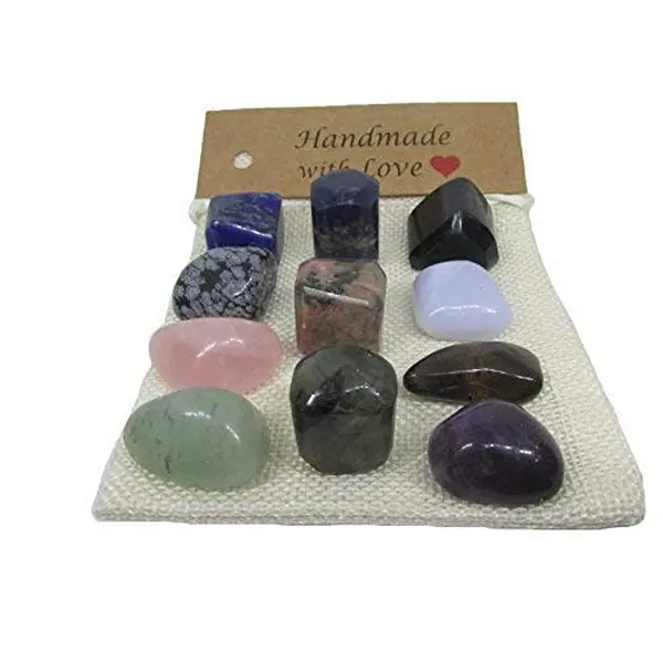 Stress Busters Crystal Bag – Reiki Crystal Healing Stones1 PovTaka