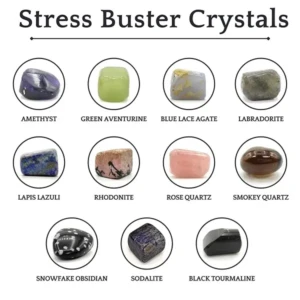 Stress Busters Crystal Bag Reiki Crystal Healing Stones