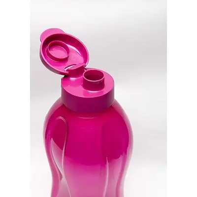 Tupperware Aquasafe Eco Plastic Bottle, 2L, Set of 2, Purple, color may vary4