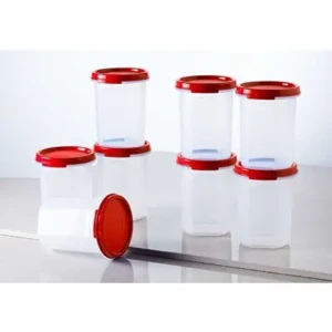 Tupperware Plastic Container Set, 440ml, Set of 8, Multicolour1