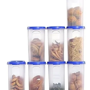 Tupperware Plastic Storage Container Set - 4 1.7 Litres, 4 Pieces, Multicolored1