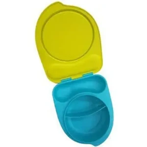 Tupperware Tupin Kids Plastic BPA-free Lunch Box (Green n Yellow)1