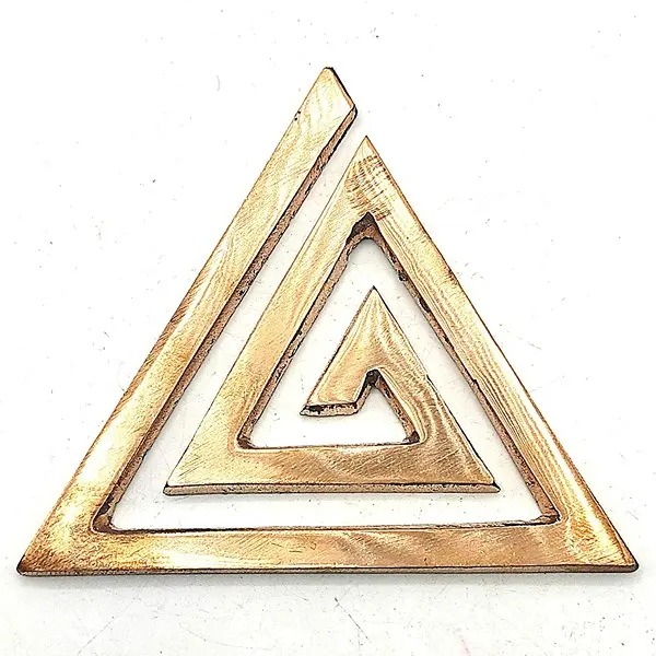 Vastu Copper Helix South East Main Door Entrance, Bedroom, Toilet Dosh Defect Correction Nivaran Remedies (Set of 3)2 PovTaka