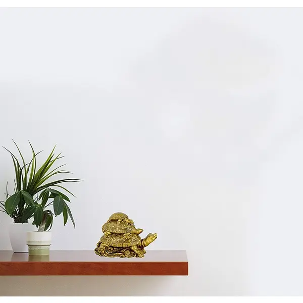 Vastu Feng Shui Triple Tortoise Turtle Family for Home4 PovTaka