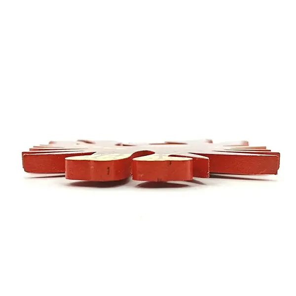 Vastu Feng Shui Wooden Phoenix Bird Business, Career Fame, Reputation, Recognition, Success Red 6Inch3 PovTaka