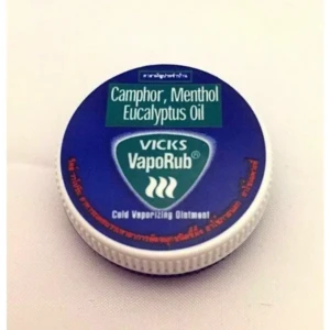 Vicks VapoRub Vapour Rub Congestion Cold Headache Relief Menthol Eucalypt 10 ml