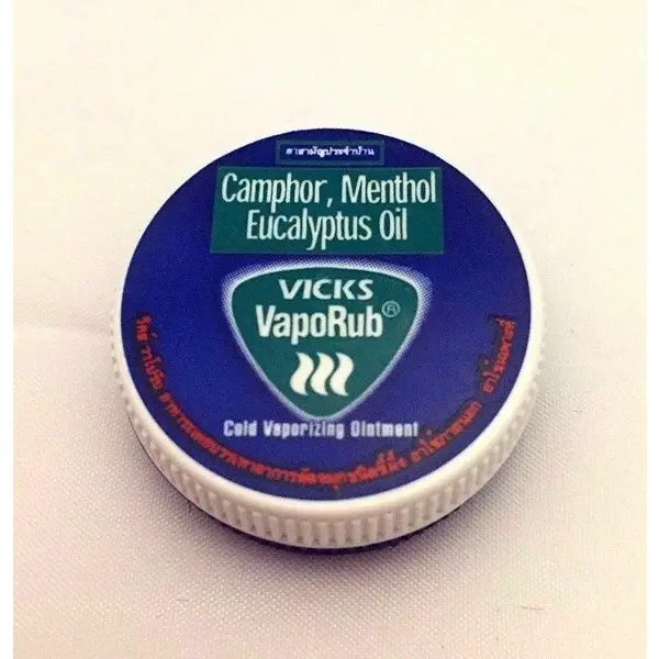 Vicks VapoRub Vapour Rub Congestion Cold Headache Relief Menthol Eucalypt 10 ml2 povtaka