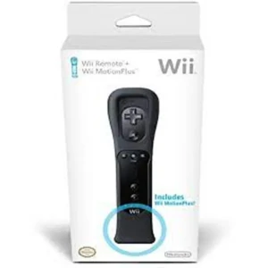 Wii Motion Plus Remote for Wii Console (Black)
