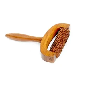 Wooden Roller Cutter Hand Leg Massager Body Stress Massager Fitness1