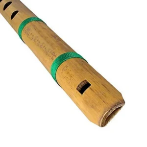Wooden Straight B Tune Flute (33.5cm) Bamboo Fipple Flute1