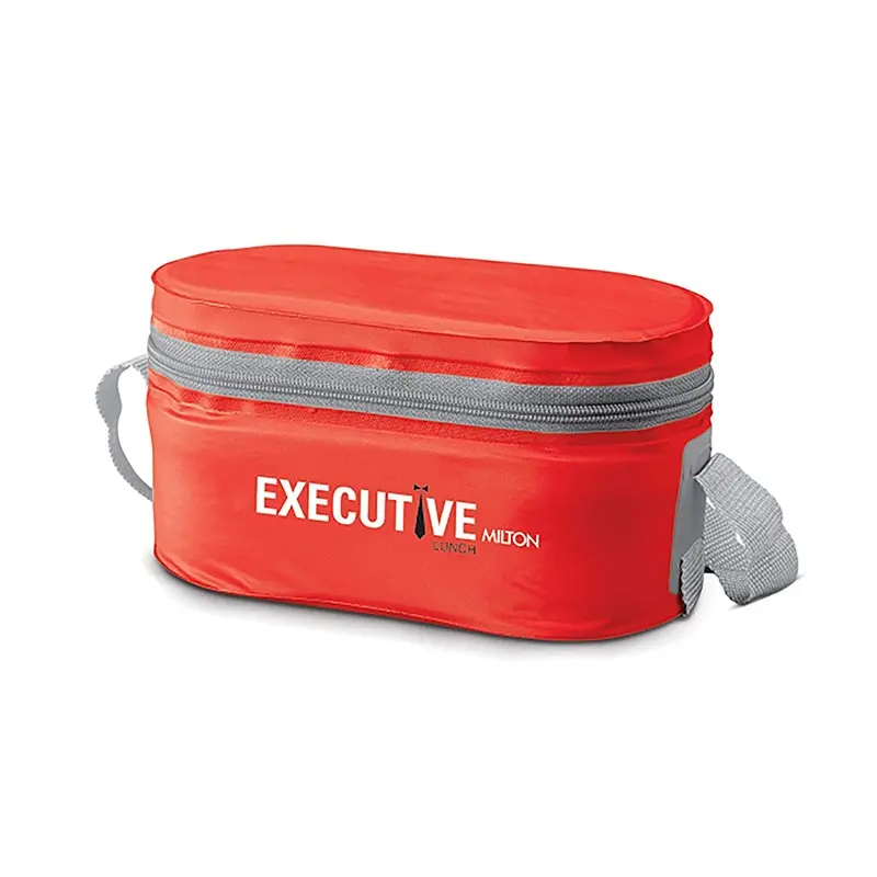 Milton Executive Lunch Box Set of 3, Red2