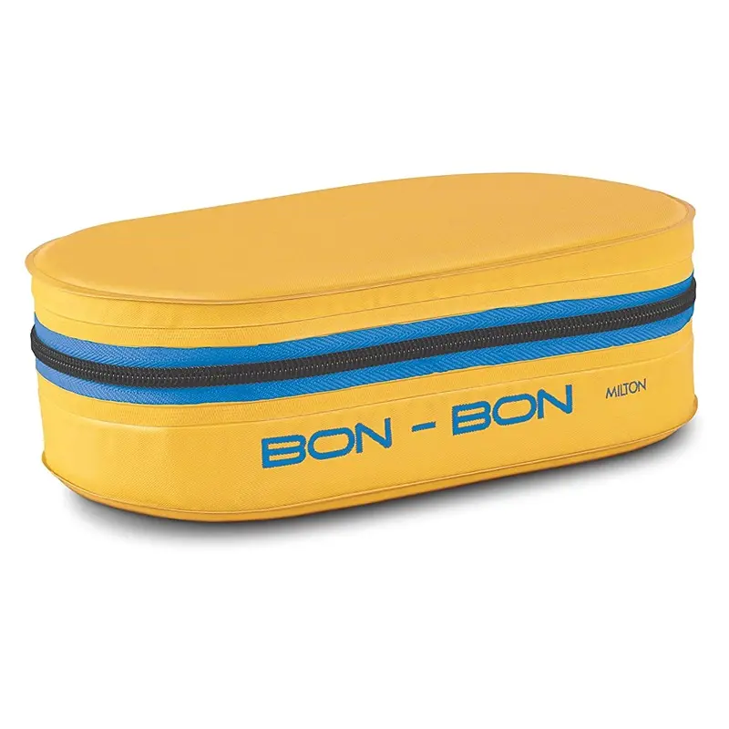 Milton New Bon Bon Lunch Box with 2 Leak-Proof containers ( Yellow )2
