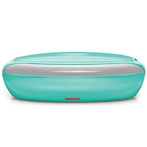 Milton Swiftron Stainless Steel Electric Lunch Box Set, 2 Containers, Aqua Green