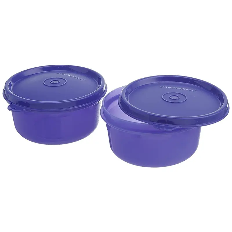 Signoraware Mid-Day Lunch Box with Bag, Deep Violet3