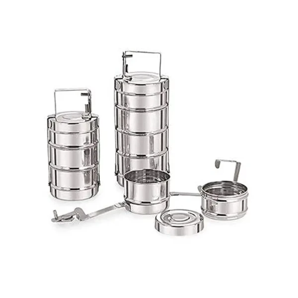 Stainless Steel Traditional Indian Tiffin Carrier3